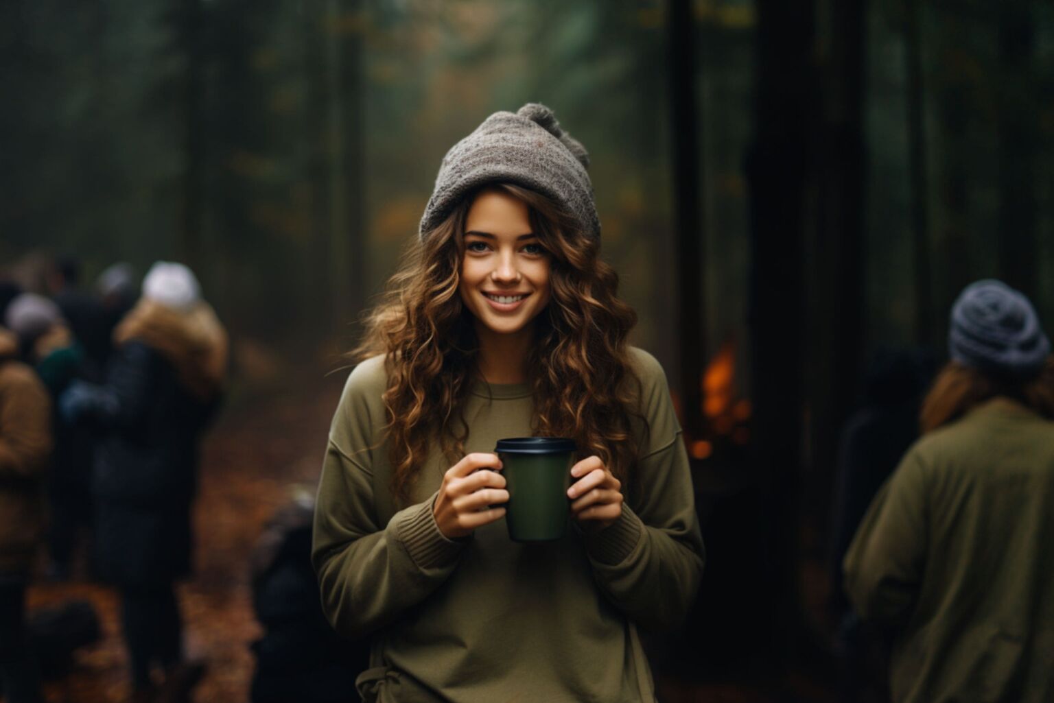 Kaffee im Wald-min